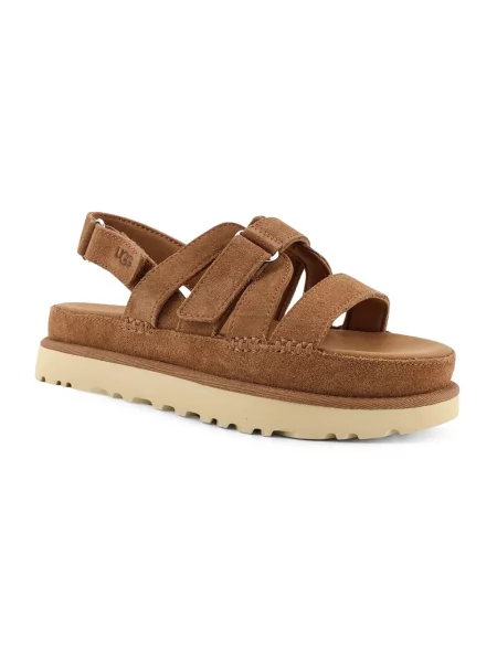UGG Goldenstar Gleam Kobiety Sandały UGG Size: 4 brązowy