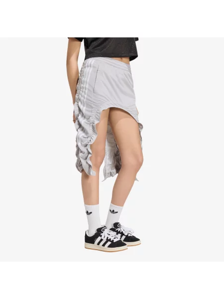 Sukně adidas Adibreak Ruched Skirt Grey Two M šedé