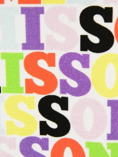 Bluza z kapturem dziecięca Missoni biała