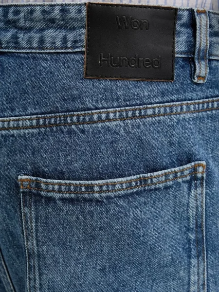 Pantaloni scurți din denim Won Hundred albastru