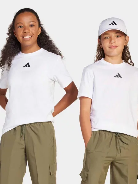 Детская футболка Adidas белая