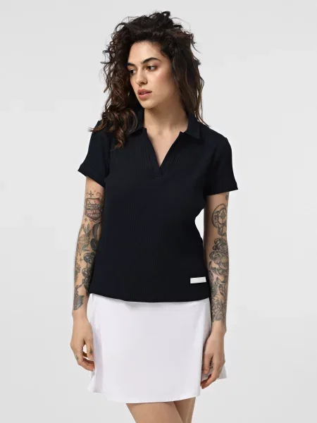 Поло Ea7 синее