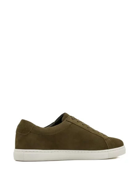 Sneakerși Forsa cu șireturi din dantelă verde