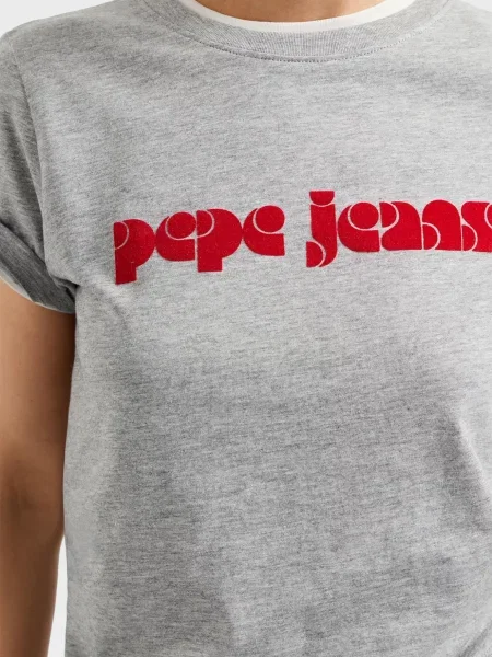 Футболка Pepe Jeans сіра