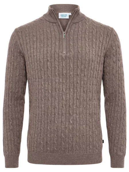 Vercate Pulover No. taupe gri