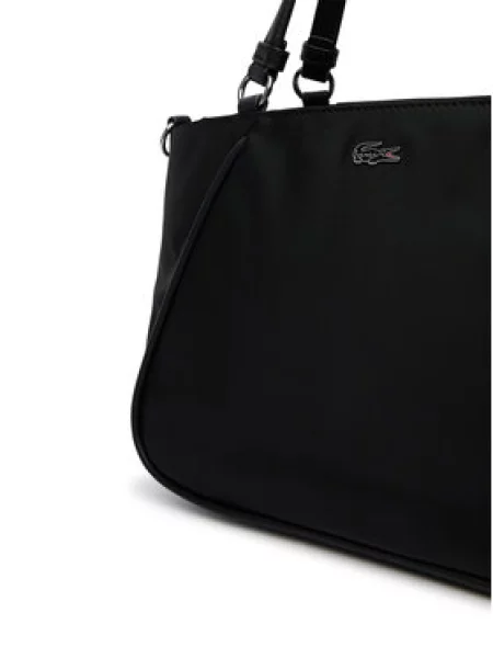 LACOSTE Ručna torbica Lacoste Femme Petit sac à main L Day in Noir' crna