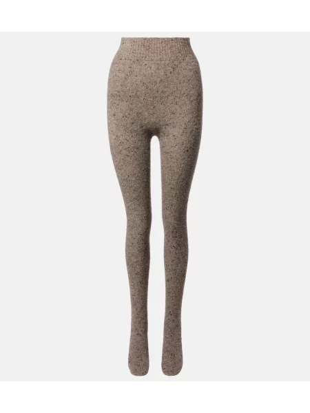 Dresuri The Row din cașmir maro