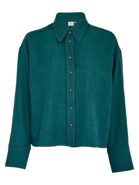 Peppercorn Tričko Gaby tmavě zelená