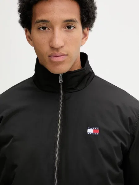 Tommy Jeans kurtka przejściowa czarny