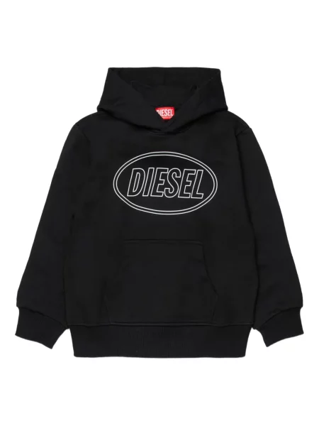 Bluza z kapturem dziecięca Diesel czarna