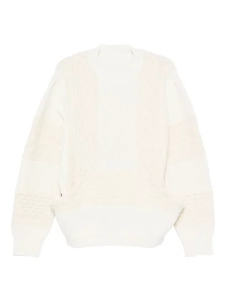 Πουλόβερ Sacai λευκό