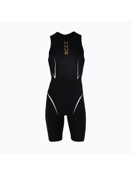 Jednodílné plavky HUUB TC Performance Swimskin black/copper černé