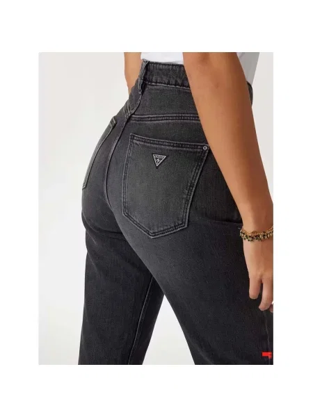 Blugi mom fit Guess gri