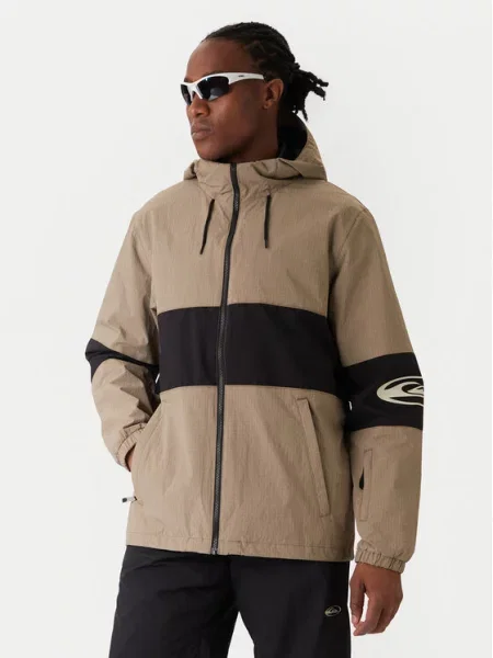 Quiksilver Куртка для сноуборду Hight In The Hood JK коричневий