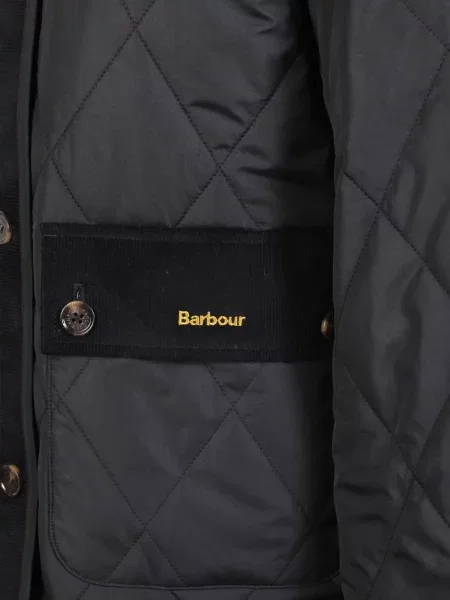 Matlasat geacă Barbour negru
