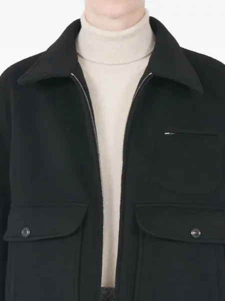 Вълнено яке Maison Margiela черно