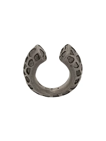 Inel Parts Of Four argintiu