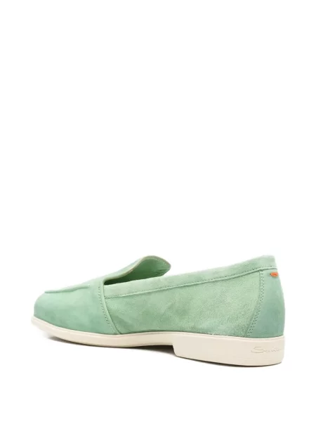 Pantofi loafer Santoni verde