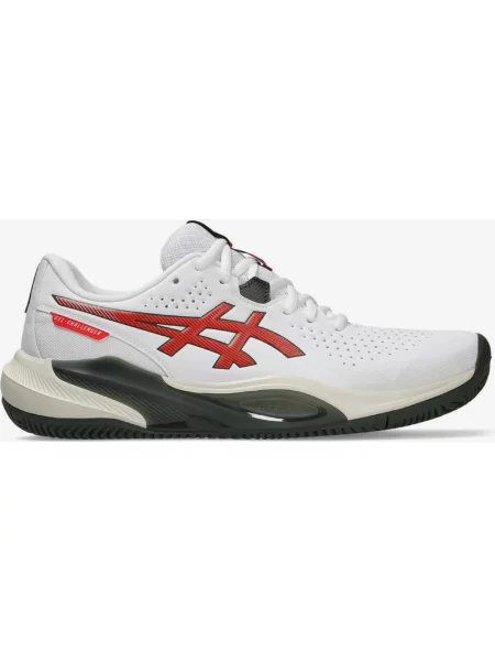 Buty do biegania ASICS Gel-Challenger 15 Clay czerwony czarny 40 biały