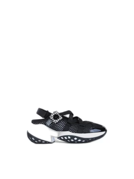 Buty do biegania Roger Vivier skórzane do biegania czarne