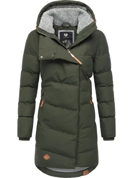 Ragwear Palton de iarnă Pavla pin verde