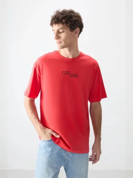 Tommy Life Majica rdeča