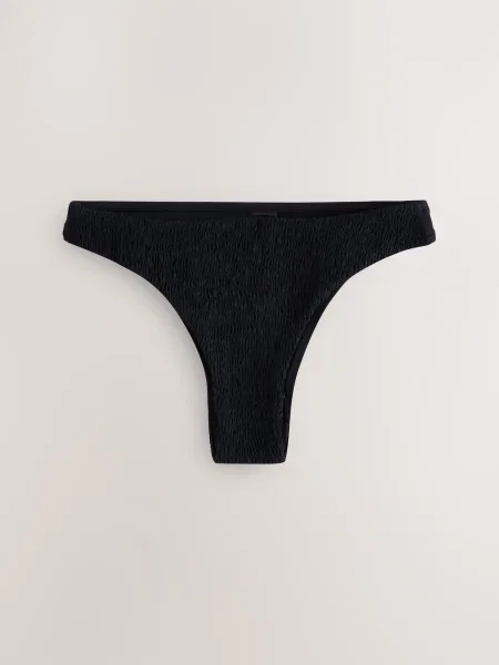 Next Slip costum de baie negru alb