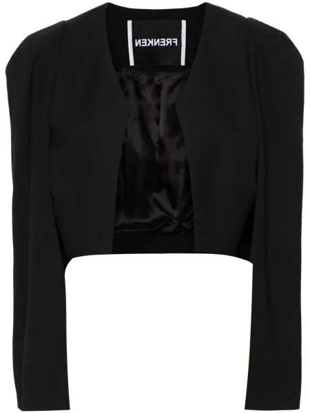 Kurtka Frenken o krotszym kroju czarna