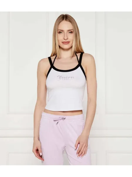 Cropp tricou Juicy Couture alb