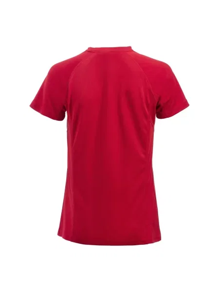 Clique Premium Active-T koszulka funkcyjna – red czerwona