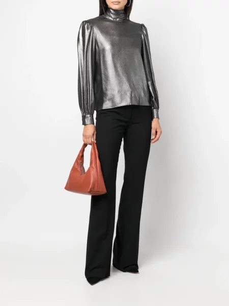 Bluză Alberta Ferretti gri