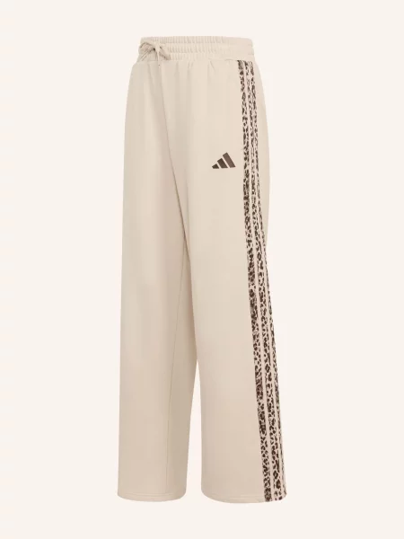 Adidas Tepláky Animal béžová / tmavě hnědá černé
