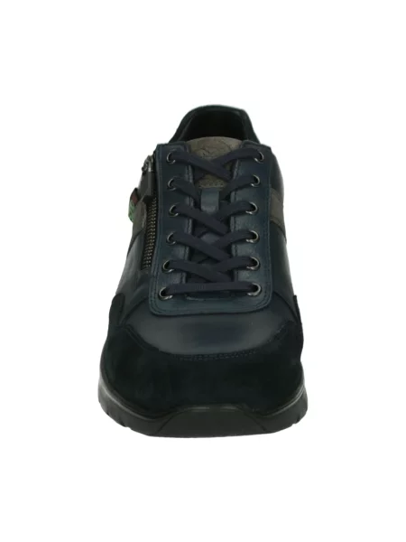 Sneakersy Mephisto skórzane niebieskie
