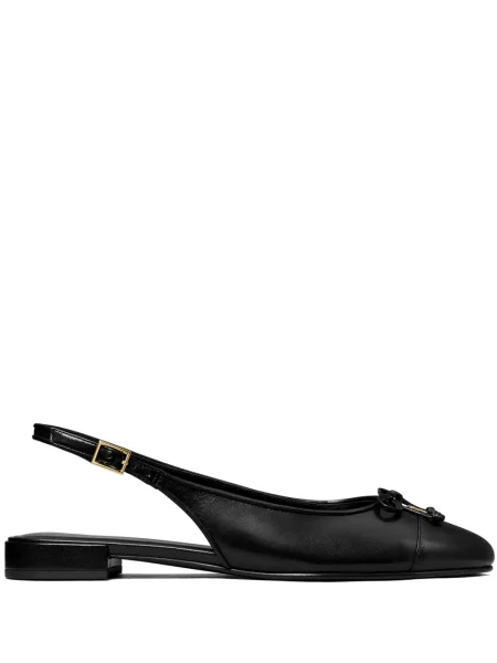 Balerini Tory Burch din piele negru