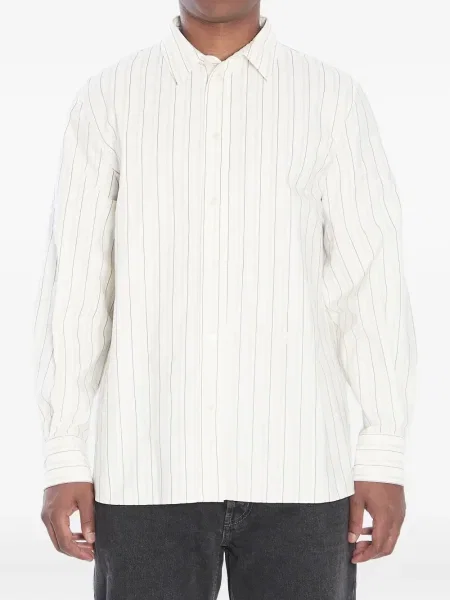 Cămașă Saint Laurent cu dungi alb