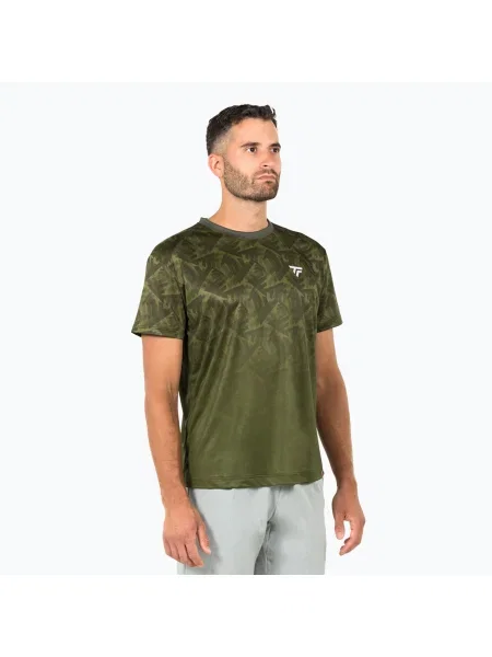 Мъжка тениска за тенис Tecnifibre X-Loop Tee camo зелено