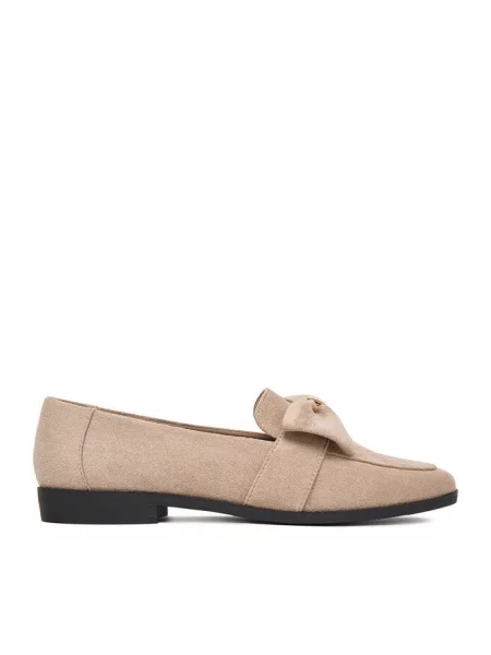 JENNY Loafersy beżowy