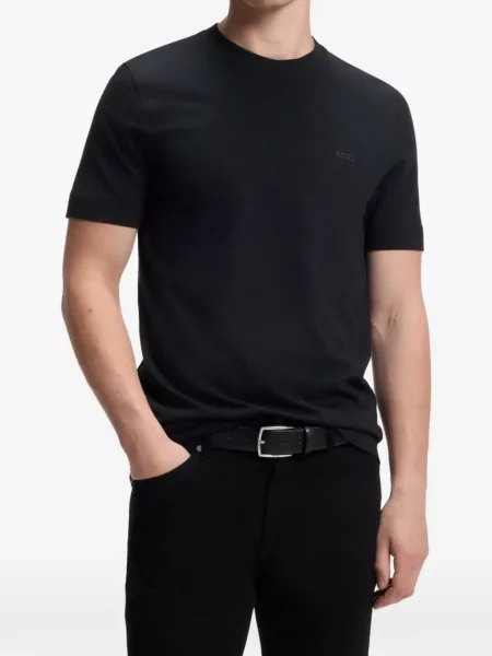 Tricou Boss cu imagine albastru