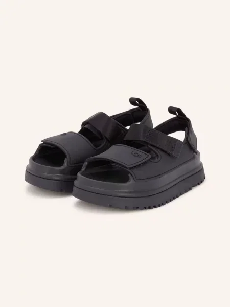 Ugg Sandały Goldenglow schwarz czarne