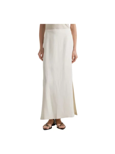 Lniana spódnica Seventy beżowa