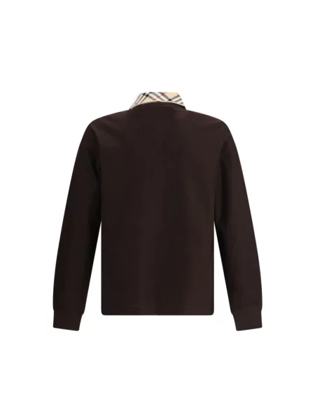 Koszulka polo Burberry czarna