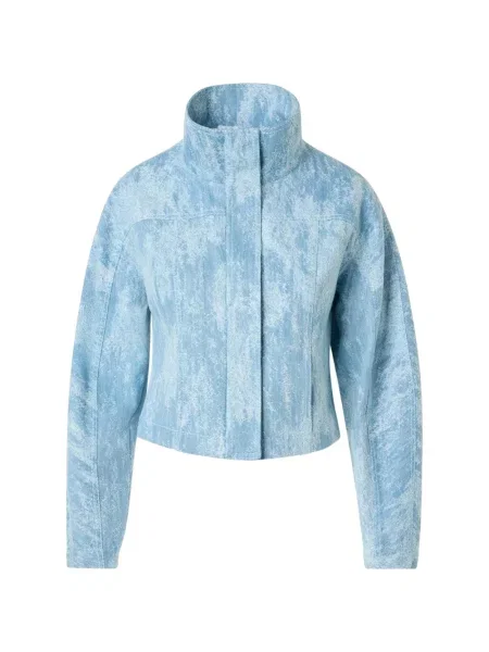 Geacă de blugi Akris Punto albastru