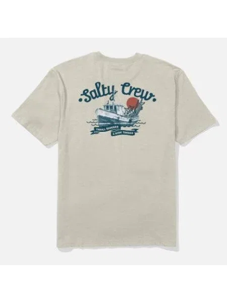 Koszulka Salty Crew Hauler Gray szara