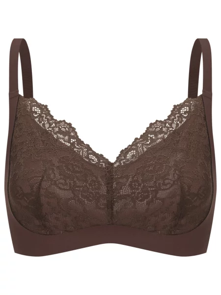 Cfab Melltartó Comfort BH mit Lace' barna