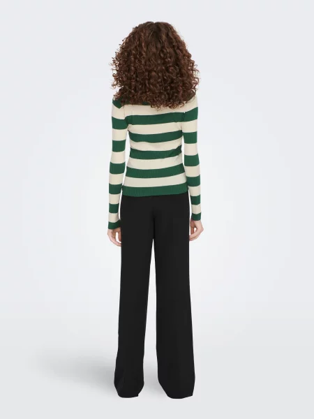 JDY Pulover JDYPlum crem verde