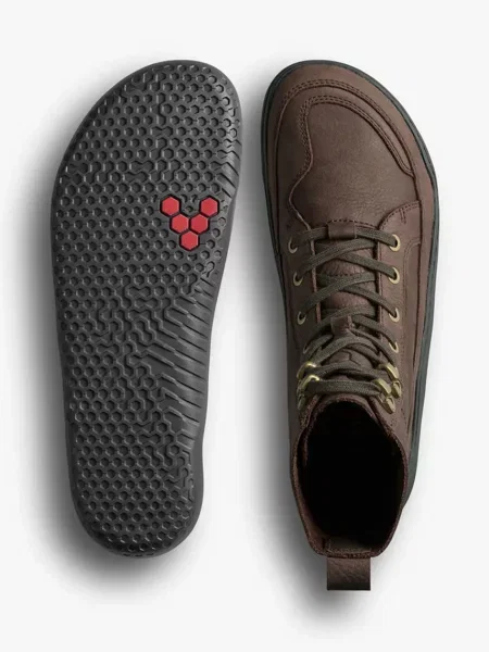 Кожаные ботильоны Vivobarefoot