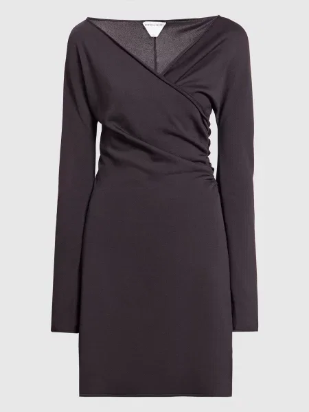 Платье Bottega Veneta коричневое
