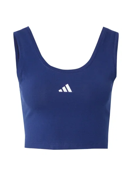Adidas Top Essentials Small Logo Bleumarin alb