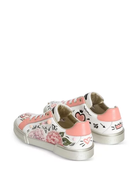 Sneakersy dziecięce Dolce And Gabbana białe