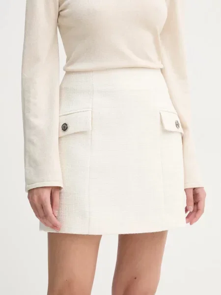 Fustă tip creion Bruuns Bazaar bej